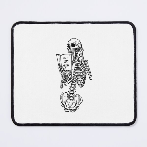 Item preview, Skeleton's Self-Help Guide How to Stay Alive designed and sold by InkStation24.
