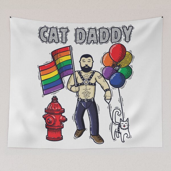 Item preview, Cat Daddy: Pride designed and sold by beardsandcats.