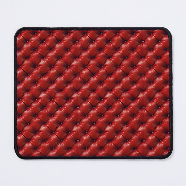Item preview, Luxury Red Tufted Leather Texture – Bold Glam Aesthetic iPhone Case designed and sold by FestivityFinds.