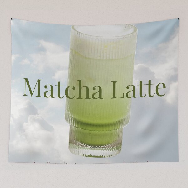 Item preview, Matcha Latte Design designed and sold by MurellosArt.