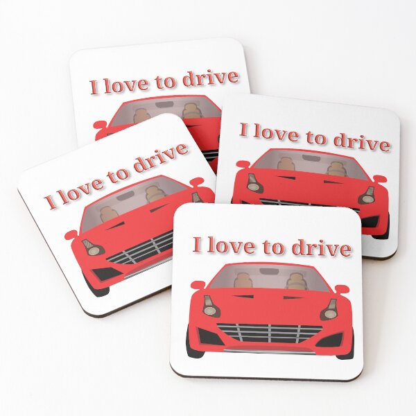 Item preview, I Love to drive designed and sold by Ready to Prints.