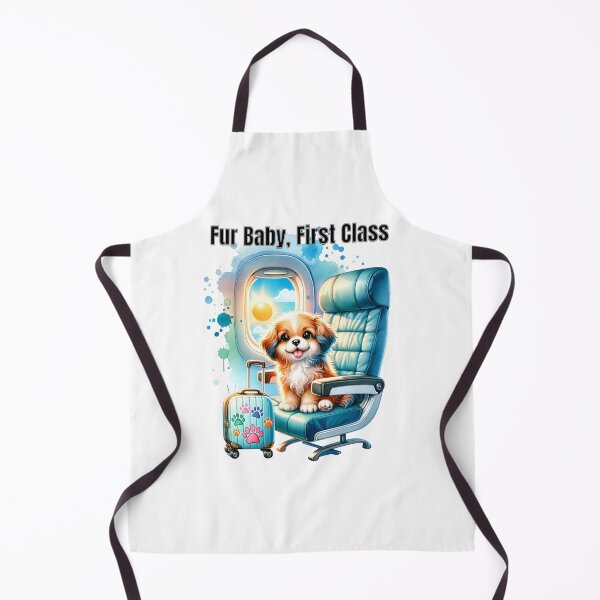 Item preview, Fur Baby, First Class – Dog Travel Shirt for Jetsetter Pet Parents designed and sold by PIXelayDesigns.
