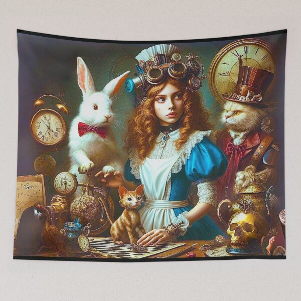 Item preview, Alice in Steampunk Land designed and sold by angelmuz.