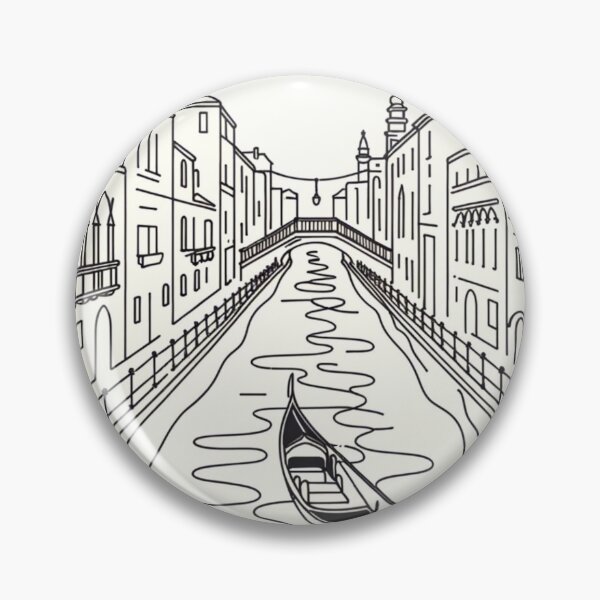 Artikelvorschau, Kanäle von Venedig entworfen und verkauft von Brennan Artistry.