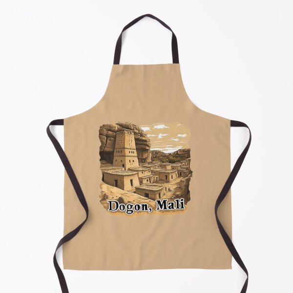 Item preview, Dogon Cliffside Village – Mali’s Ancient Escarpment designed and sold by Myra365Art.