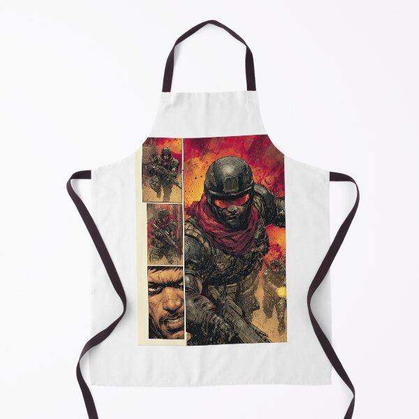 Item preview, Desperate Warriors Defend Hope Against Overwhelming Odds designed and sold by Piotrek0001.