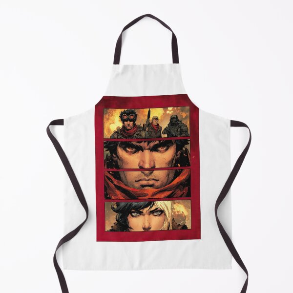 Item preview, Hero Emerges From Fire With Bloodied Fists designed and sold by Piotrek0001.