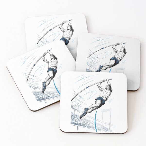 Item preview, Dynamic Male Pole Vaulter Action designed and sold by ShadowAndSlate.