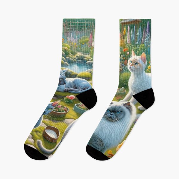 Item preview, Garden Cats designed and sold by Brennan Artistry.