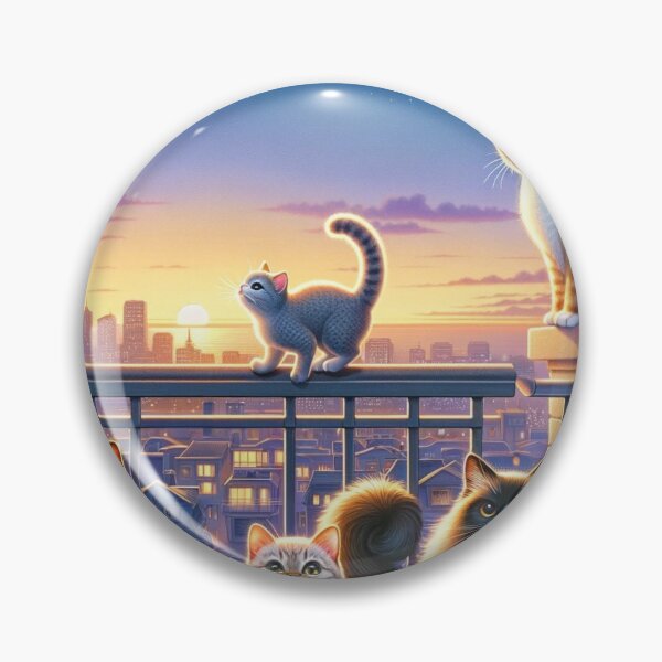 Item preview, City Cats designed and sold by Brennan Artistry.