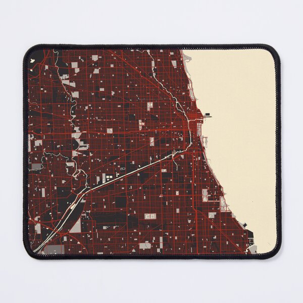 Item preview, Chicago City Map of Illinois, USA - Vector designed and sold by deMAP.