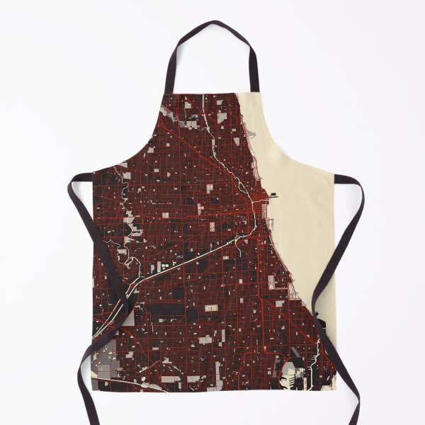 Item preview, Chicago City Map of Illinois, USA - Vector designed and sold by deMAP.
