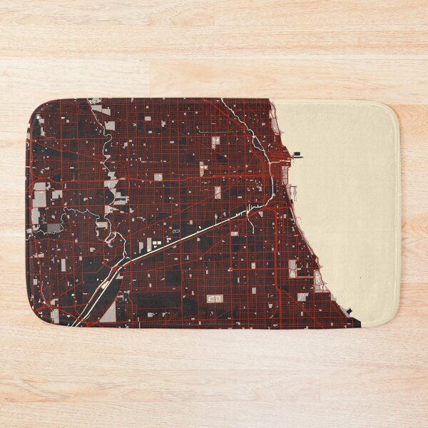 Item preview, Chicago City Map of Illinois, USA - Vector designed and sold by deMAP.