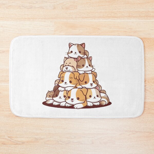 Item preview, cute funny cat tower of sweet kittens, cute cat,cute funny,funny cat designed and sold by Expressions-Sel.