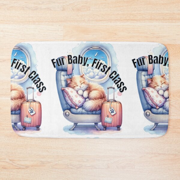 Item preview, Fur Baby, First Class – Cat Version designed and sold by PIXelayDesigns.