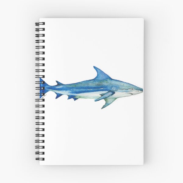 Item preview, Watercolour Bullshark designed and sold by shopArtbyBreige.
