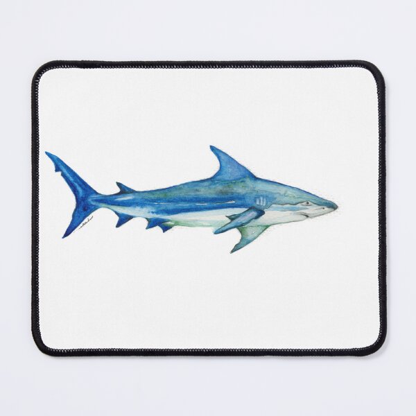 Item preview, Watercolour Bullshark designed and sold by shopArtbyBreige.