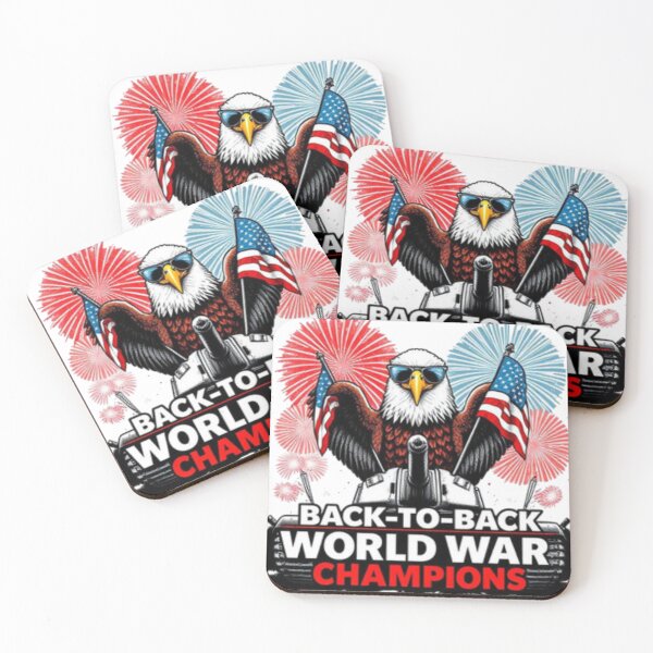 Item preview, Patriotic Bald Eagle on Battle Tank designed and sold by Iuqiune.