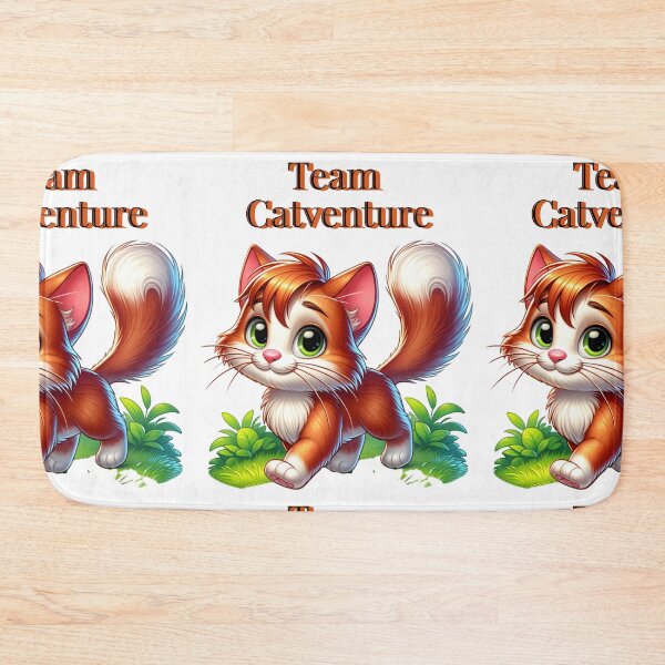 Item preview, Team Catventure – Travel Cat Shirt for Curious Explorers designed and sold by PIXelayDesigns.