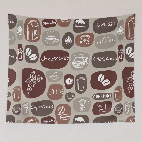 Item preview, Caffeinated Doodle designed and sold by WoohooArt7.