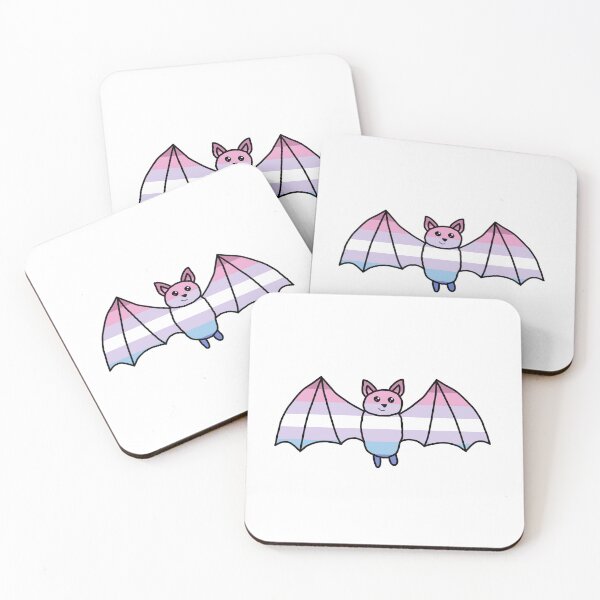Item preview, Cute Bigender Pride Flag Bat designed and sold by ChloeCosDesigns.