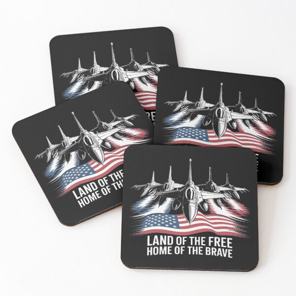 Item preview, American Patriot Jet Formation: Land of the Free Home of the Brave designed and sold by love3617.