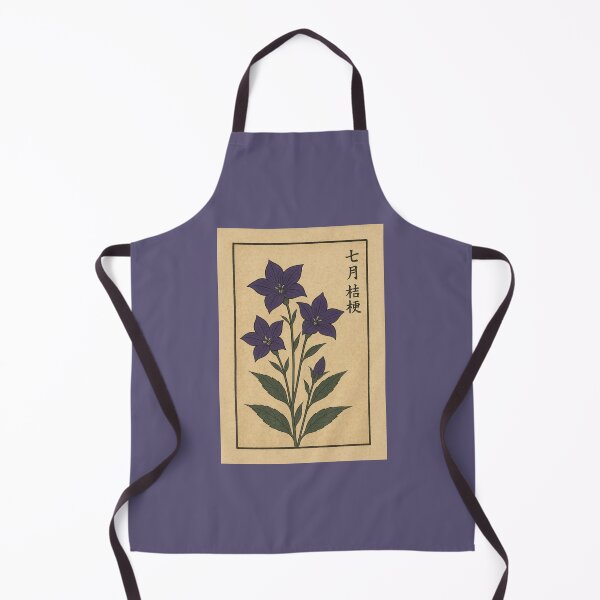 Item preview, July Bellflower – Japanese Kikyō in Ukiyo-e Style designed and sold by Planthem.