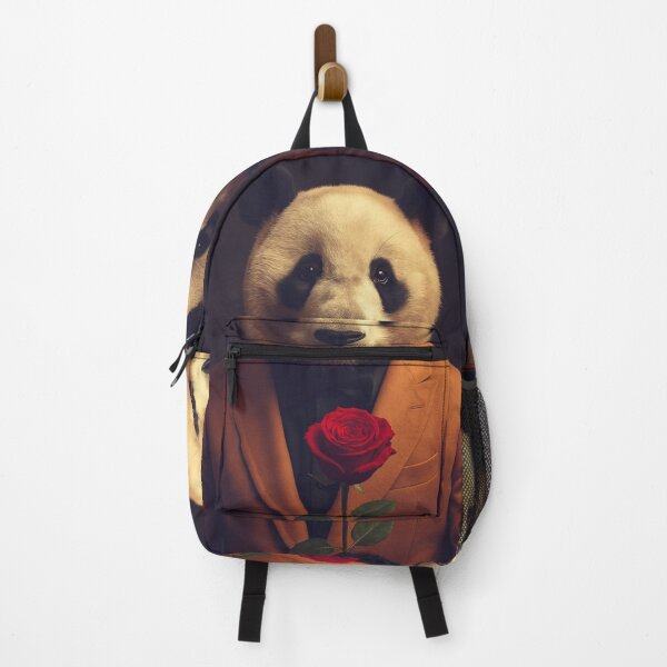 Item preview, Dapper Panda with a Rose designed and sold by Drawings Project.
