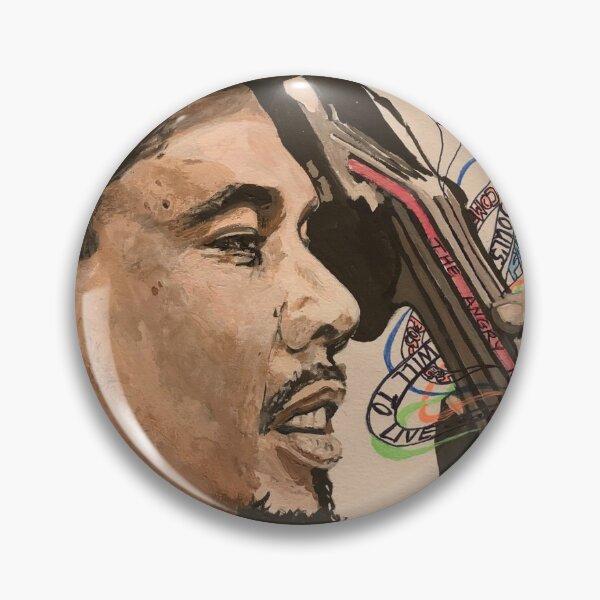 Item preview, The Angry Man of Jazz Charles Mingus acrylic painting designed and sold by ArtByAMReisig.
