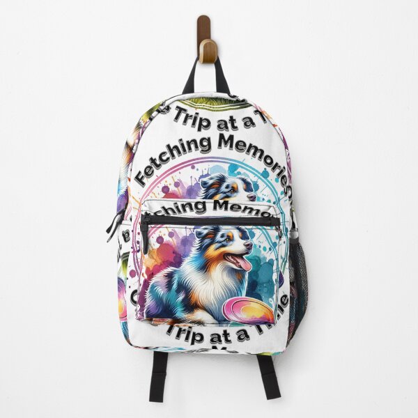 Item preview, Fetching Memories, One Trip at a Time – Travel Shirt for Dog Lovers designed and sold by PIXelayDesigns.
