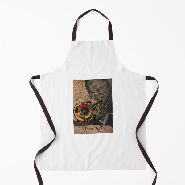 Item preview, Clifford Brown jazz musician trumpet acrylic painting designed and sold by ArtByAMReisig.