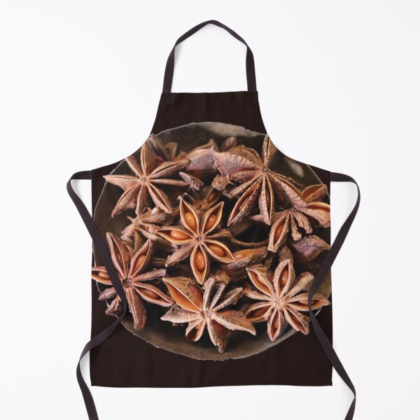 Item preview, Cute little stars- Star anise/Illicium verum in a copper bowl designed and sold by VeenaNair23.