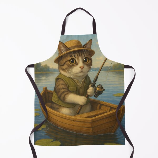 Item preview, Master Mieze on a fishing trip designed and sold by GeoGANa.