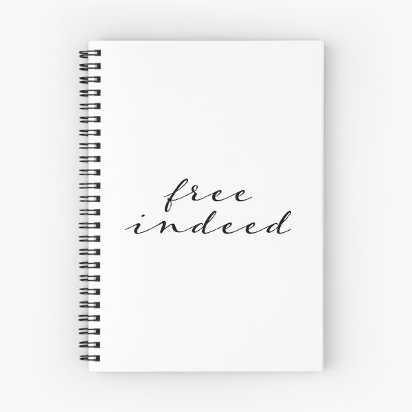 Item preview, Bible Verse: Free Indeed Inspired from John 8:36 | Scripture Art Series #1 designed and sold by JirehKollezion.