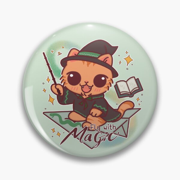 Item preview, Fly With Magic – Ambitious Wizard Cat in Paper Plane designed and sold by BGMeYou.
