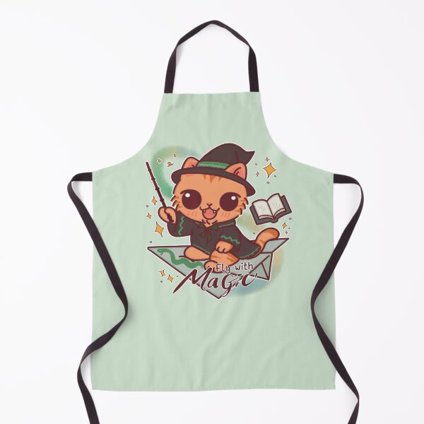 Item preview, Fly With Magic – Ambitious Wizard Cat in Paper Plane designed and sold by BGMeYou.