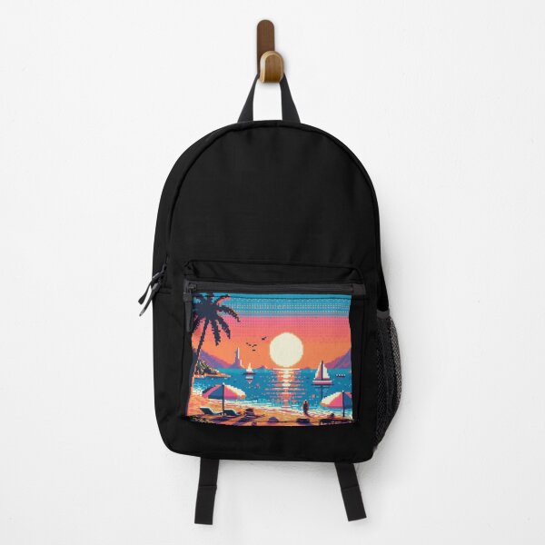 Item preview, pixelated Beach desighn designed and sold by Dogandesighn.