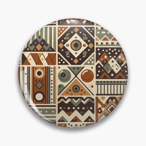 Item preview, Dogon Tribal Pattern – Ancient Mali Design designed and sold by Myra365Art.