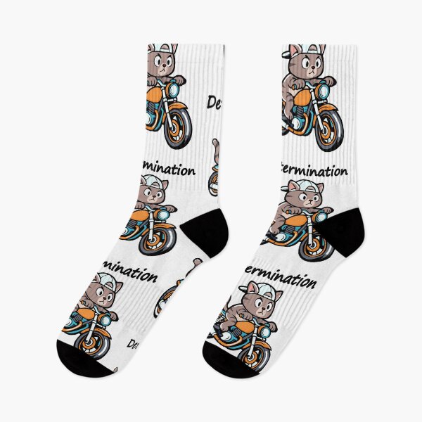 Item preview, Biker Cat on the Road designed and sold by Cattoon Studio.