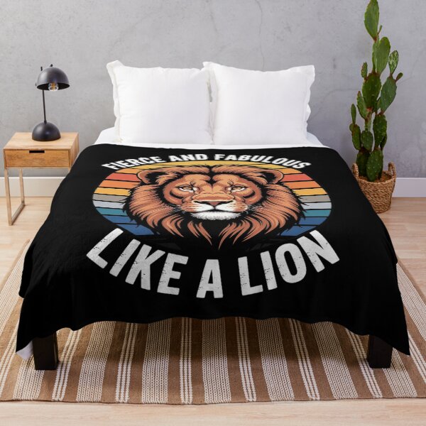 Item preview, Fierce and Fabulous like a Lion designed and sold by WindowStone.