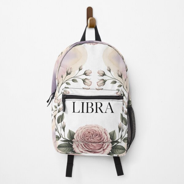 Item preview, Balanced Blooms – Libra Cottagecore Zodiac Art designed and sold by WhimsicalThredz.