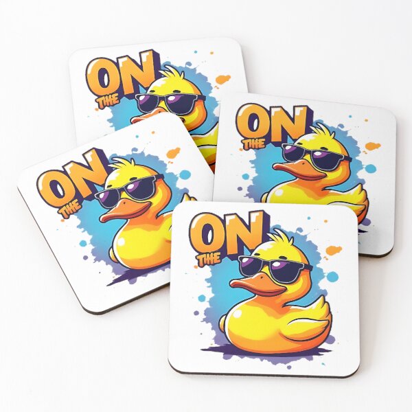 Item preview, Creative design collection: cool yellow duck, colorful letters and positive messages designed and sold by Ayutthaya Vibes.