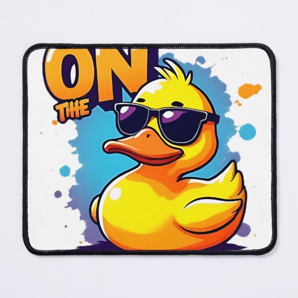Item preview, Creative design collection: cool yellow duck, colorful letters and positive messages designed and sold by Ayutthaya Vibes.
