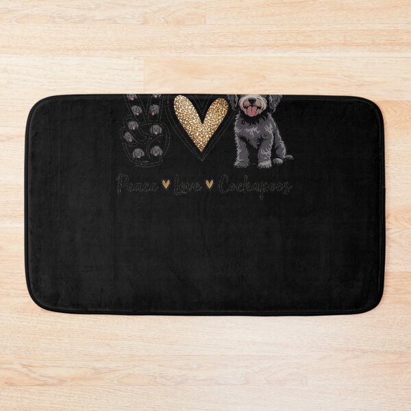 Item preview, Cute Peace Love Black Cockapoo Lover designed and sold by rbc-wrights.