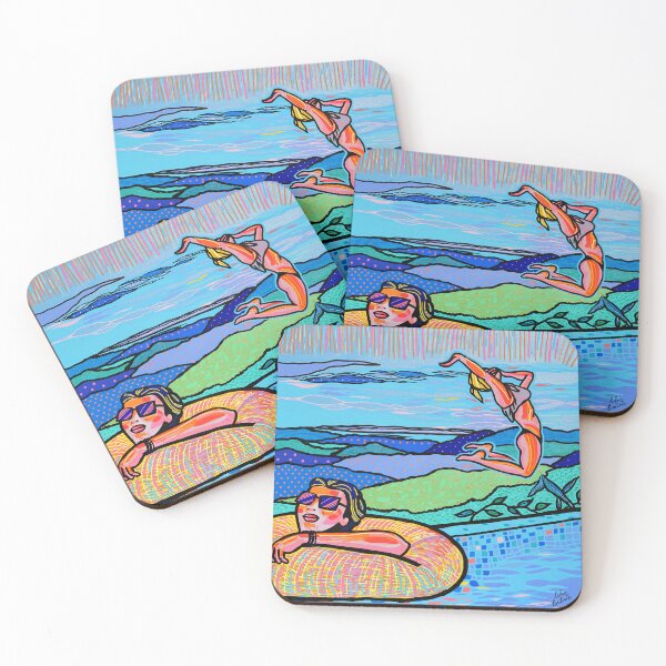 Item preview, Adam & Leelou in the pool designed and sold by LalieLartiste.