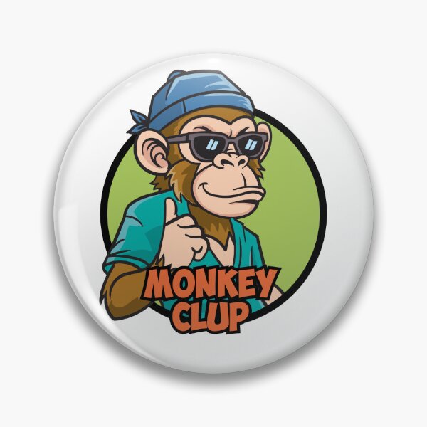 Item preview,  Happy Monkey Club Cartoon Illustration designed and sold by rachata444.