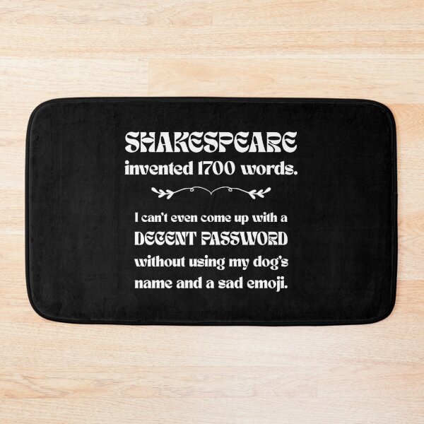 Item preview, Shakespeare Invented 1700 Words designed and sold by ObsidianDaz.