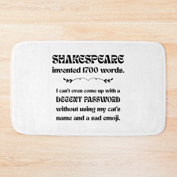 Item preview, Shakespeare Invented 1700 Words designed and sold by ObsidianDaz.