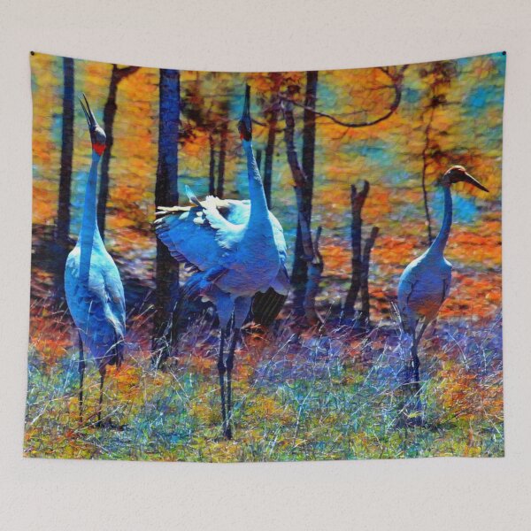 Item preview, AUSTRALIAN BROLGA, BIRDLIFE, WALL ART designed and sold by Barbara Jean Photo Art And Design.
