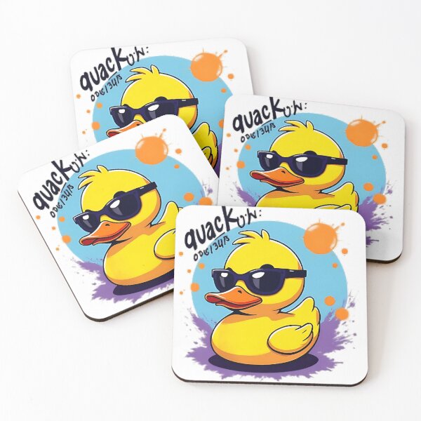 Item preview, A variety of designs: colorful lettering, cool yellow ducks, and positive messages for every occasion. designed and sold by Ayutthaya Vibes.